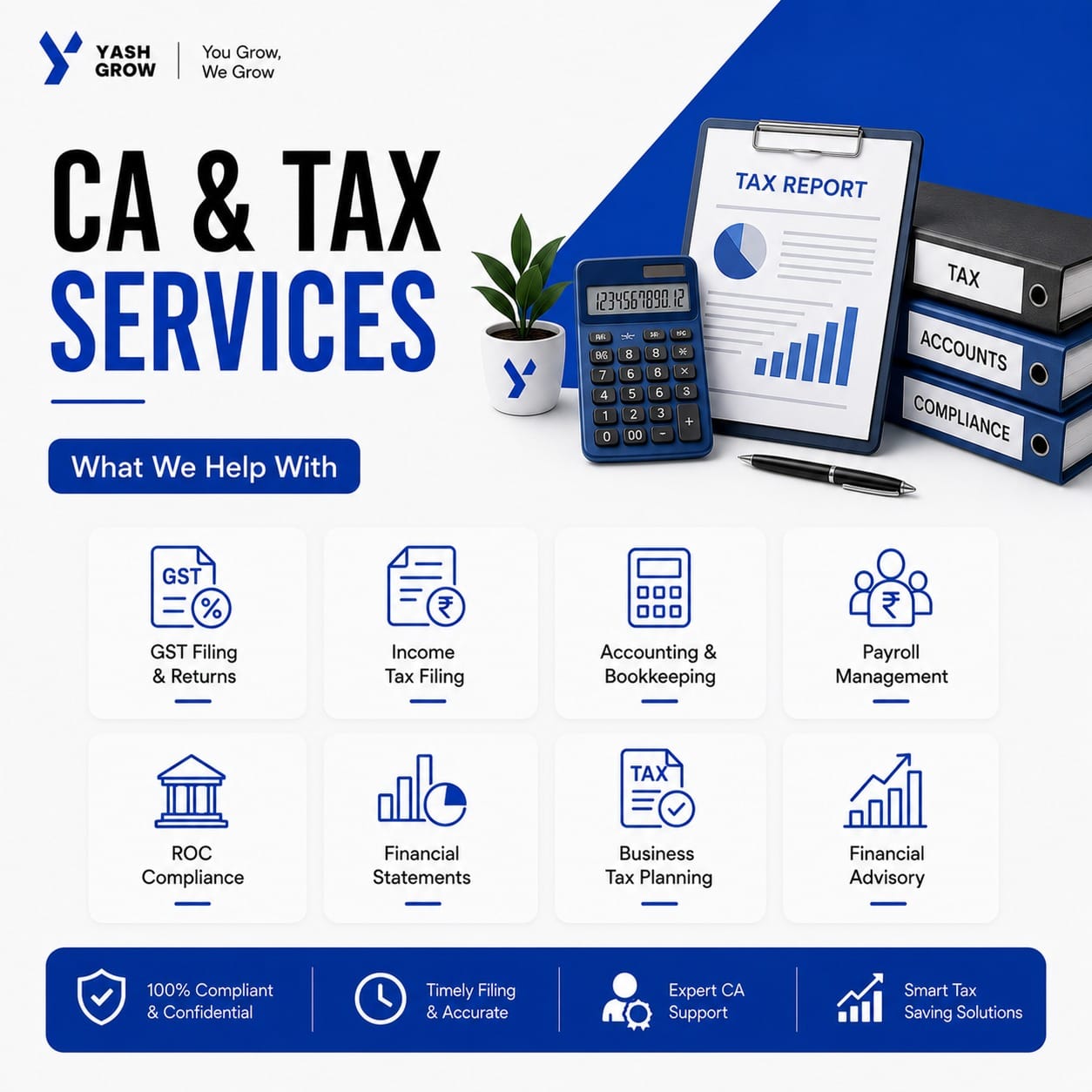 CA & Tax Services — YashGrow service